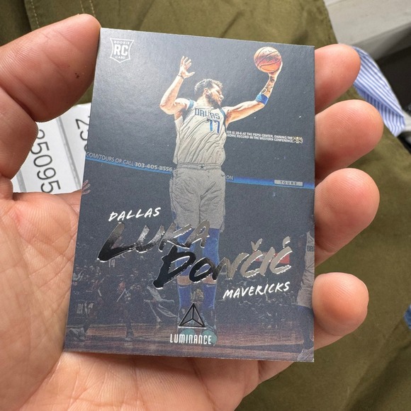 Panini Other - Panini Luka Doncic Trading Card Mavericks OS 2018-19 Chronicles Luminance RC